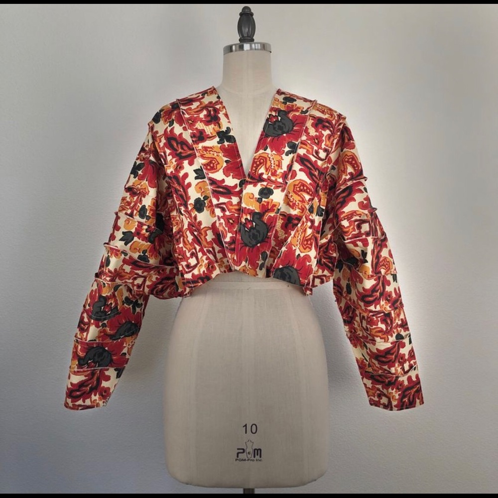 Floral Armadillo jacket